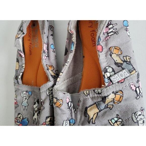 BOB’S for Dogs from Skechers Size 9.5 Dog Memory Foam Slip-On Loafer Women - Picture 5 of 7